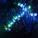 LEDイルミネーション　ネットタイプ1m×2m　180球 ブルー/グリーン