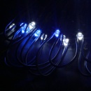 LEDイルミネーション　ネットタイプ1m×2m　180球 ホワイト/ブルー